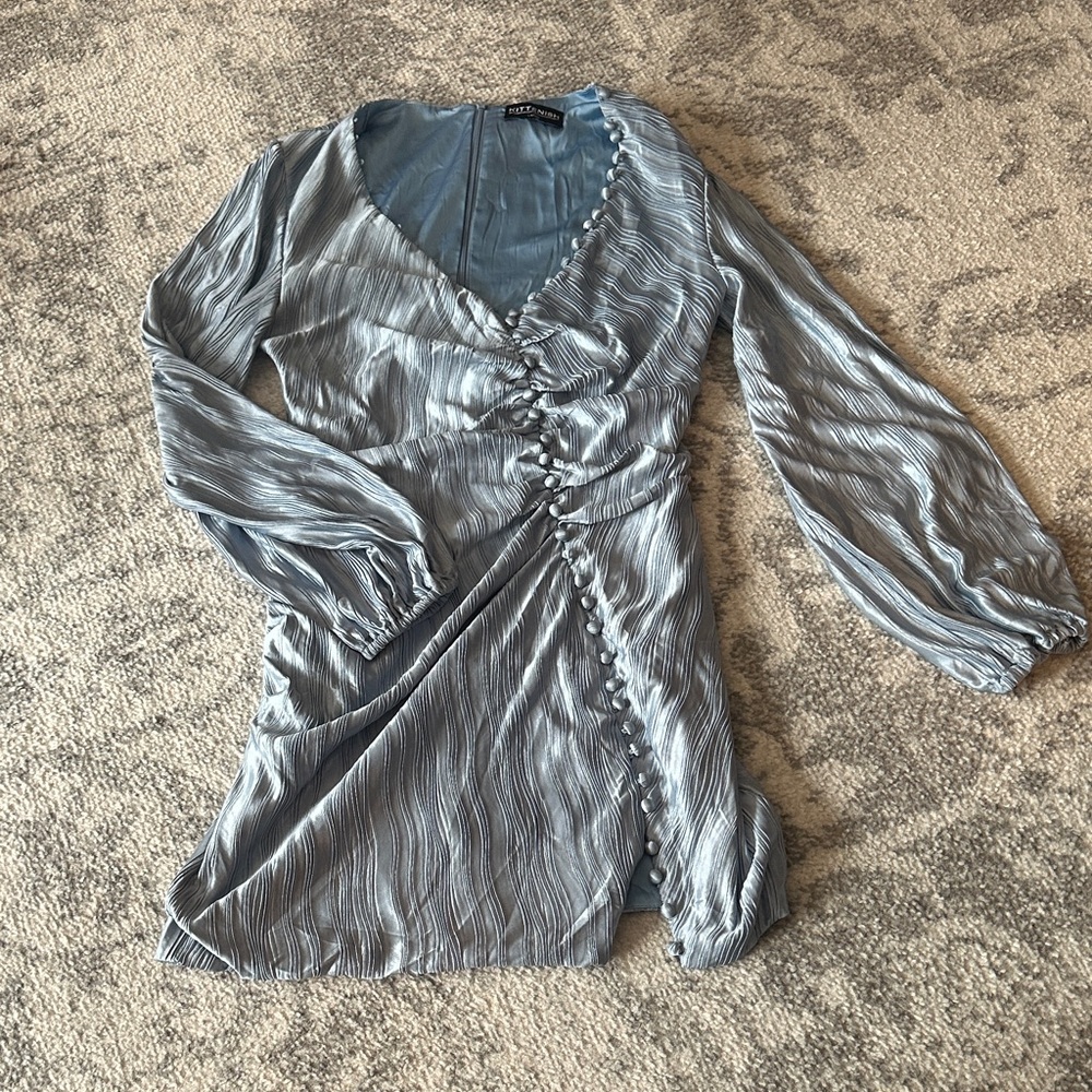 Kittenish Light Blue Dress